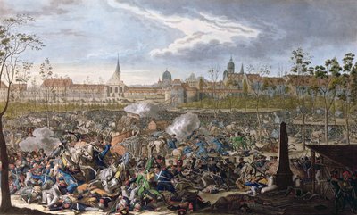 Schlacht von Leipzig, 19. Oktober 1813 von Unbekannt Unbekannt